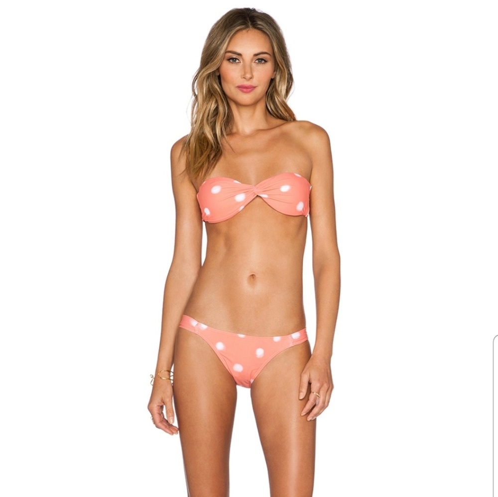 Insight Shibori Twist Bandeau Bikini